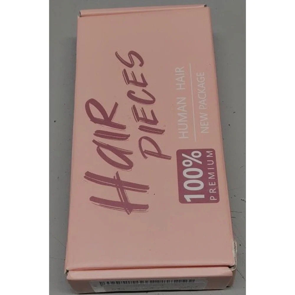 Rich Choices 100% Human Hair Topper with Bangs 14 Inch Chocolate Brown #2R‎